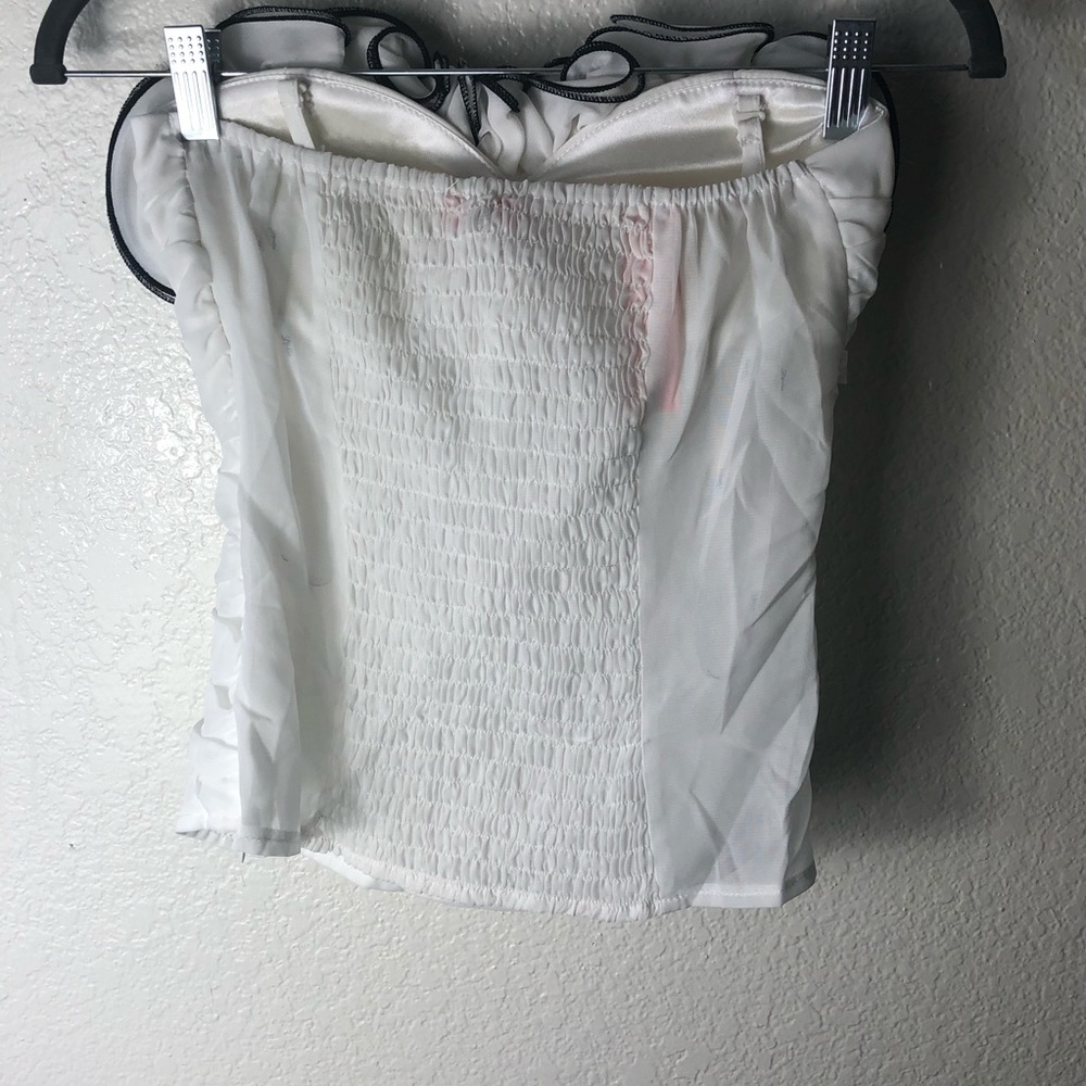 3 For $25-Lydia Ruffle Tube Top - Picture 4 of 5